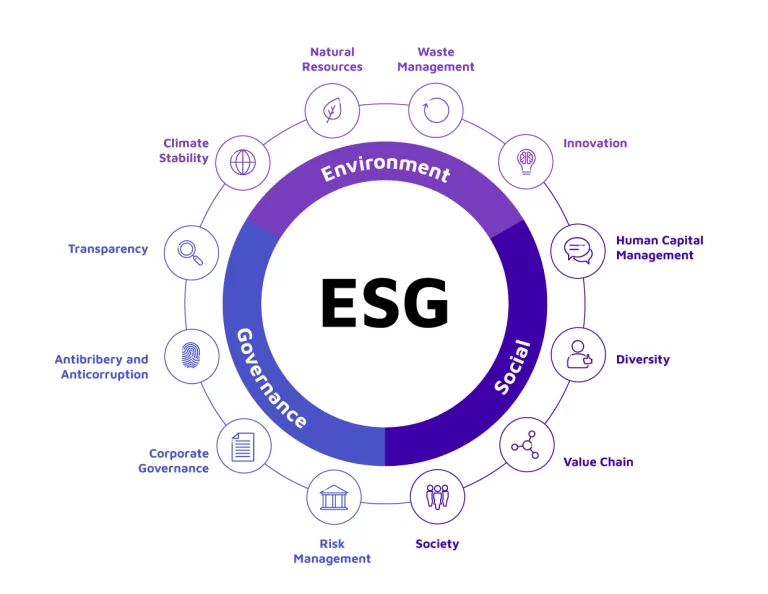 Mga balangkas ng pag-uulat ng ESG