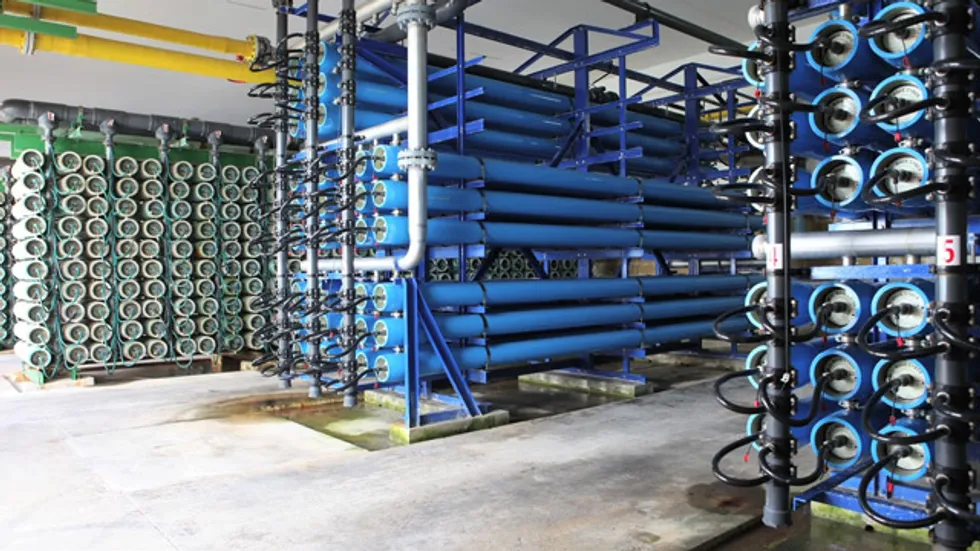 seawater desalination in drought prone regions