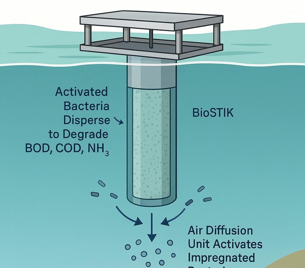GWT biostik biological wastewater treatment